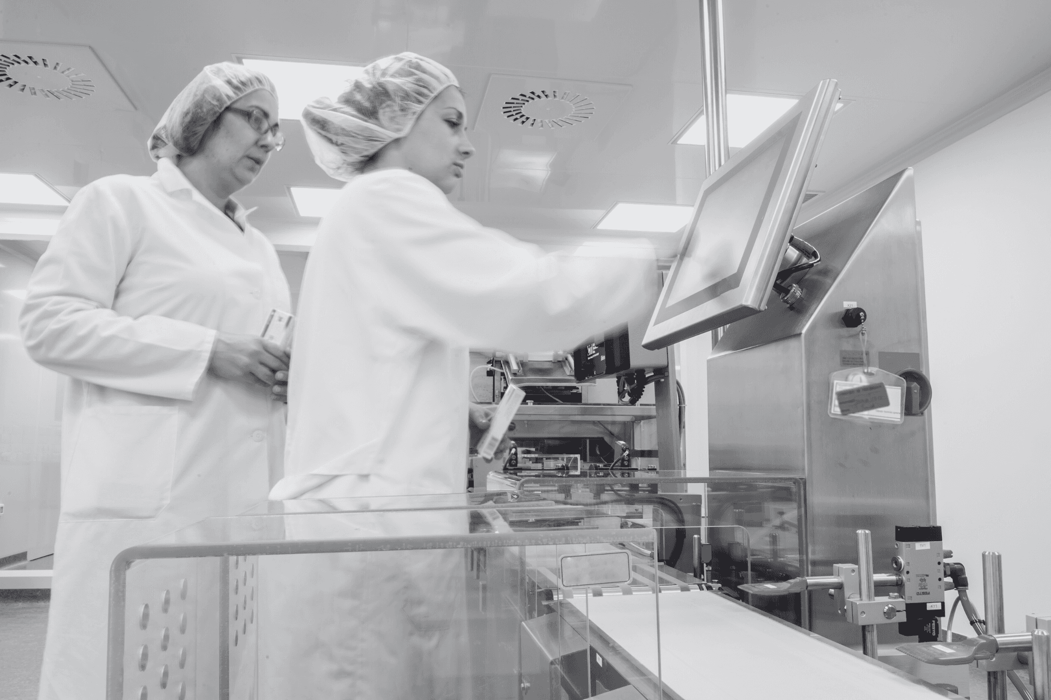 Quality control inside a UK pet food manufacturing facility